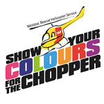Show Your Colours for the Chopper - Newcastle
